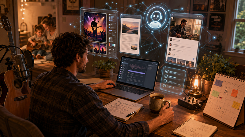 Featured image for Why I Use AI for Posters, Blogs and Posts