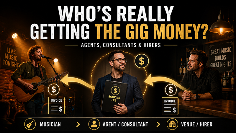 Featured image for Are Agents, Venue Consultants and Entertainment Hirers Being Straight With Musicians and Venues?