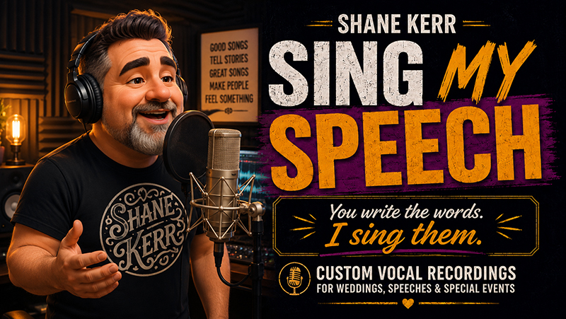 Featured image for Sing My Speech: You Write The Words, I Sing Them